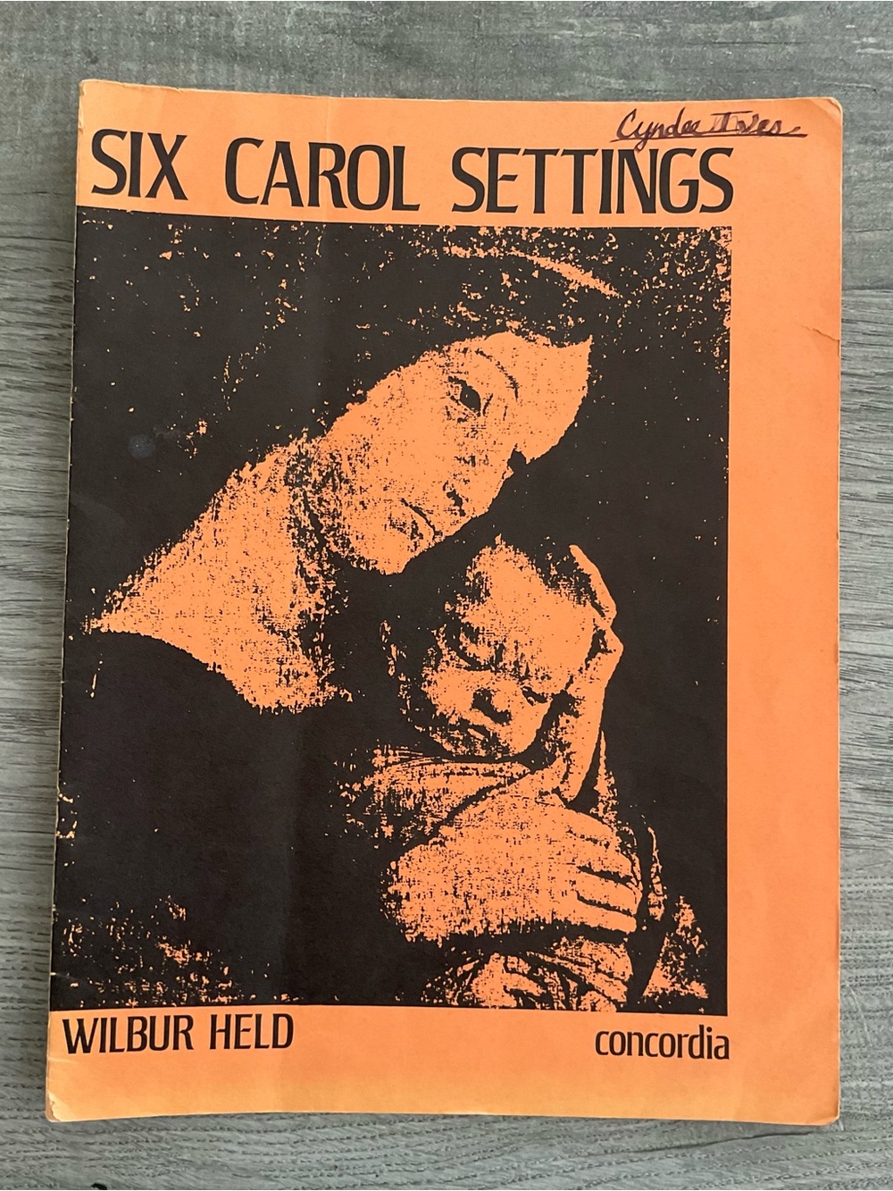 'Six Carol Settings' Organ Sheet Music Wilbur Held Concordia